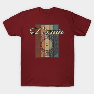 Drain Vynil Silhouette T-Shirt